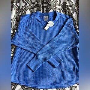 Aerie Women’s Vibrant Blue Crewneck Sweater